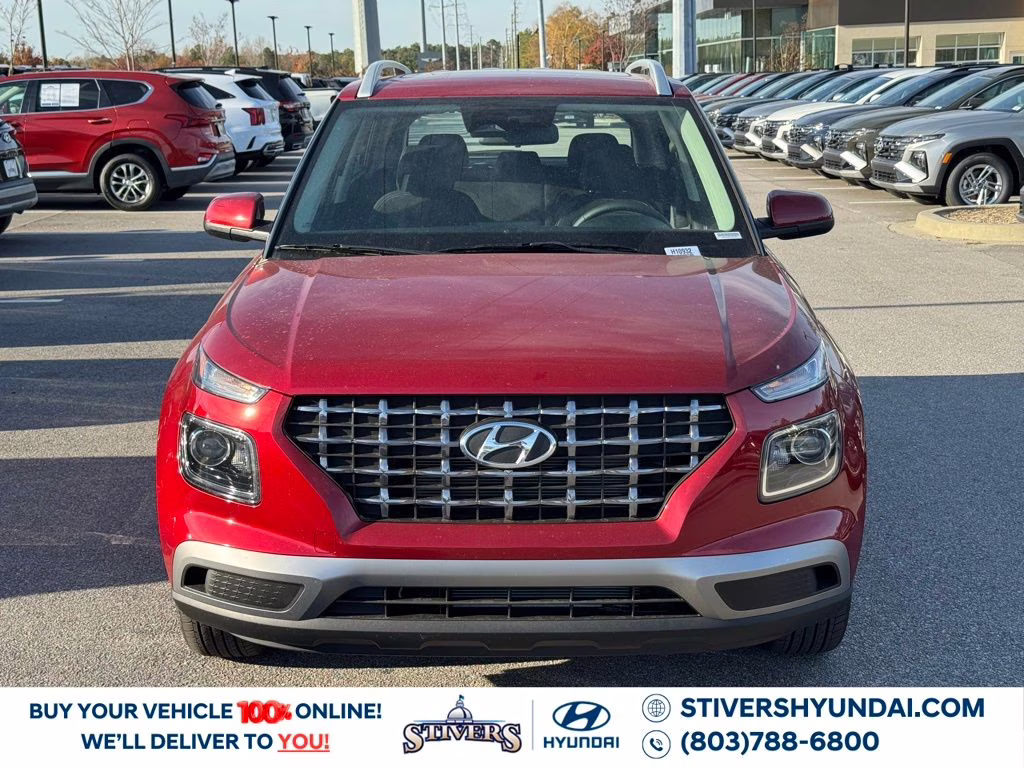 2026 Ultimate Red Hyundai Venue SEL FWD SUV
