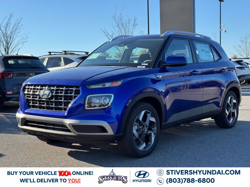 2026 Intense Blue Hyundai Venue SEL FWD SUV