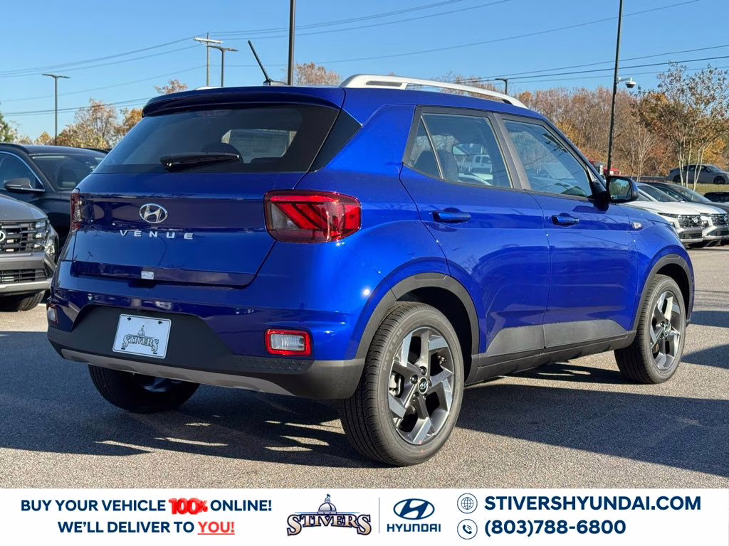 2026 Intense Blue Hyundai Venue SEL FWD SUV