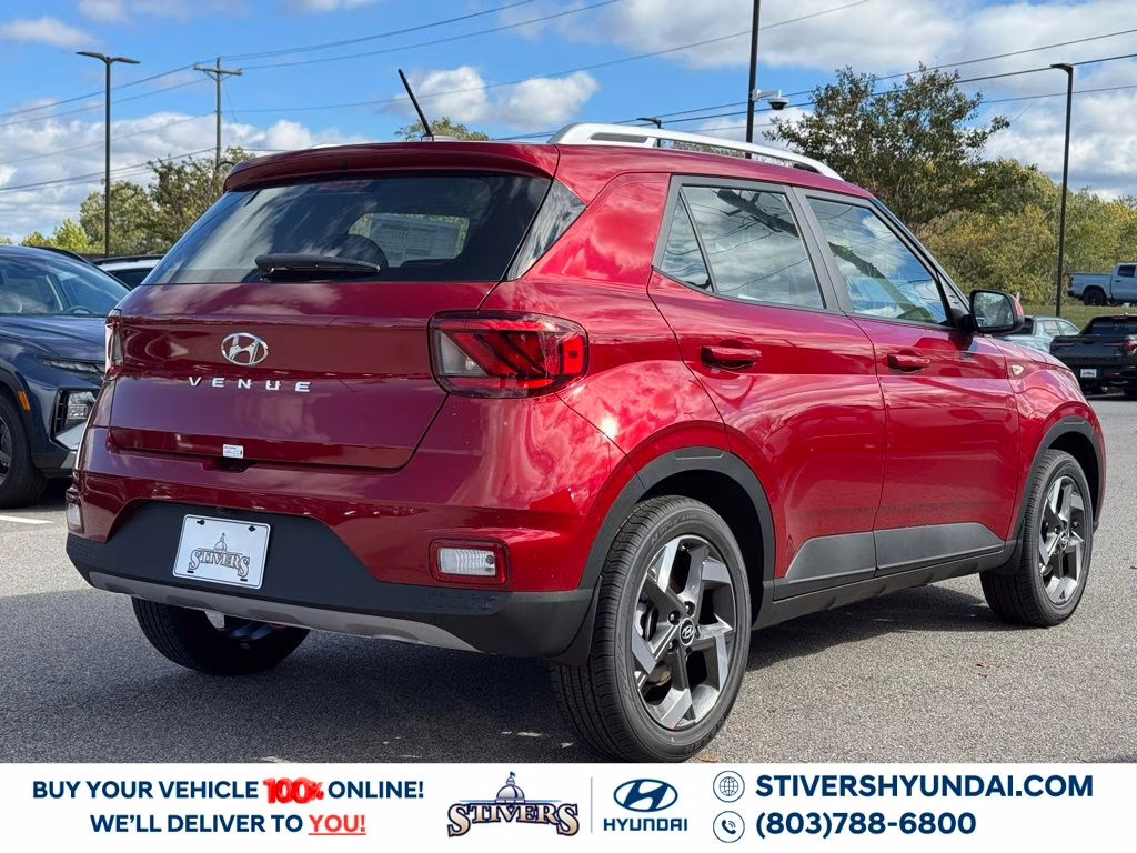 2026 Ultimate Red Hyundai Venue SEL FWD SUV