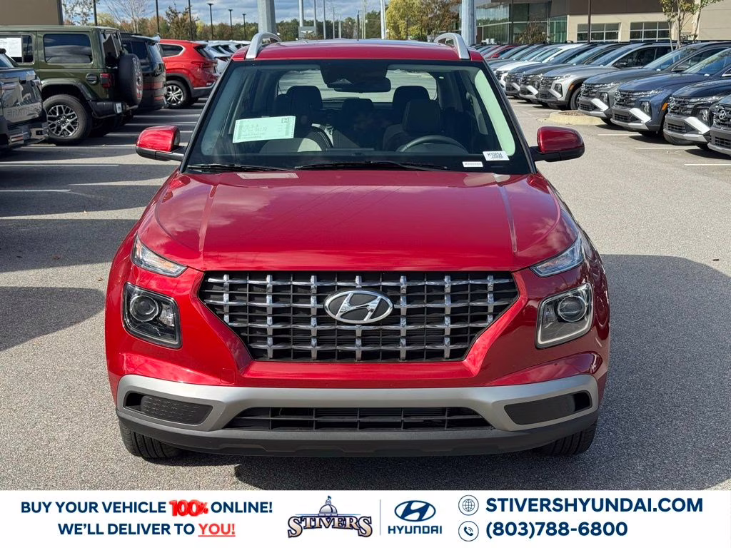 2026 Ultimate Red Hyundai Venue SEL FWD SUV