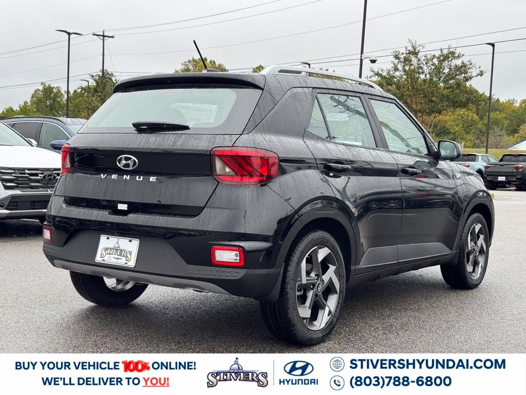 2026 Onyx Black Hyundai Venue SEL FWD SUV