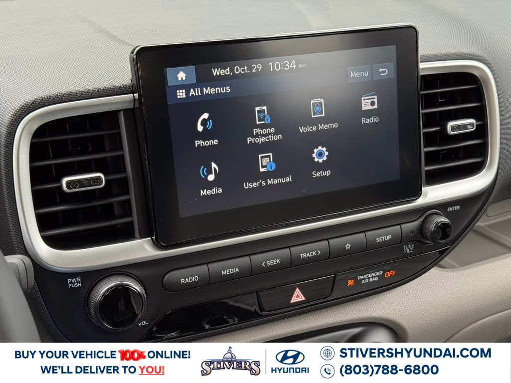 2026 Onyx Black Hyundai Venue SEL FWD SUV