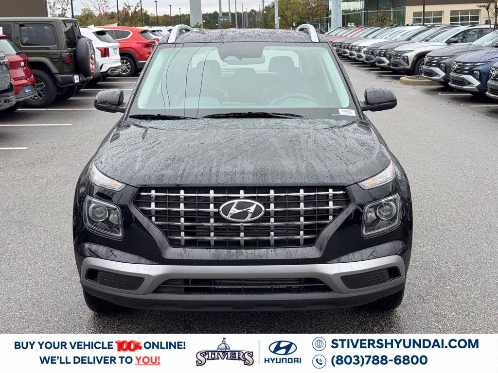 2026 Onyx Black Hyundai Venue SEL FWD SUV