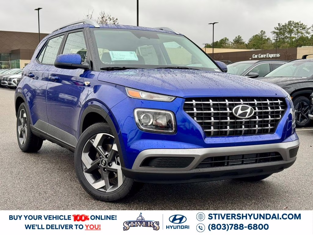 2026 Intense Blue Hyundai Venue SEL FWD SUV