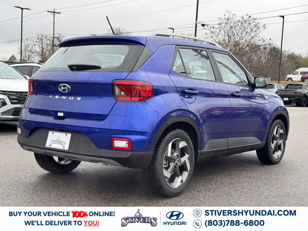 2026 Intense Blue Hyundai Venue SEL FWD SUV