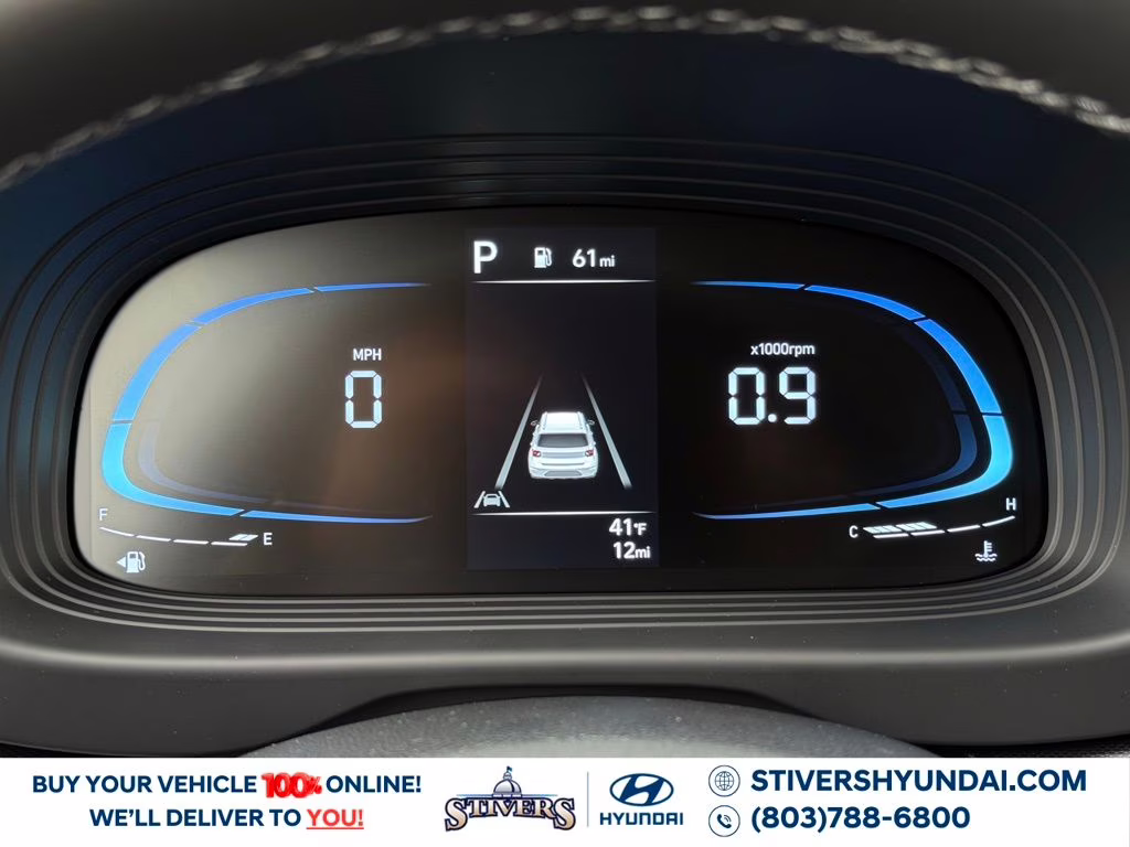 2026 Intense Blue Hyundai Venue SEL FWD SUV