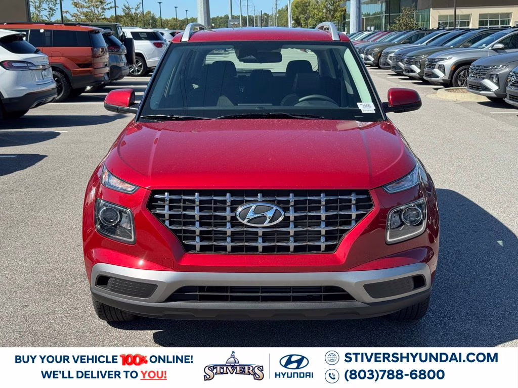 2026 Ultimate Red Hyundai Venue SEL FWD SUV