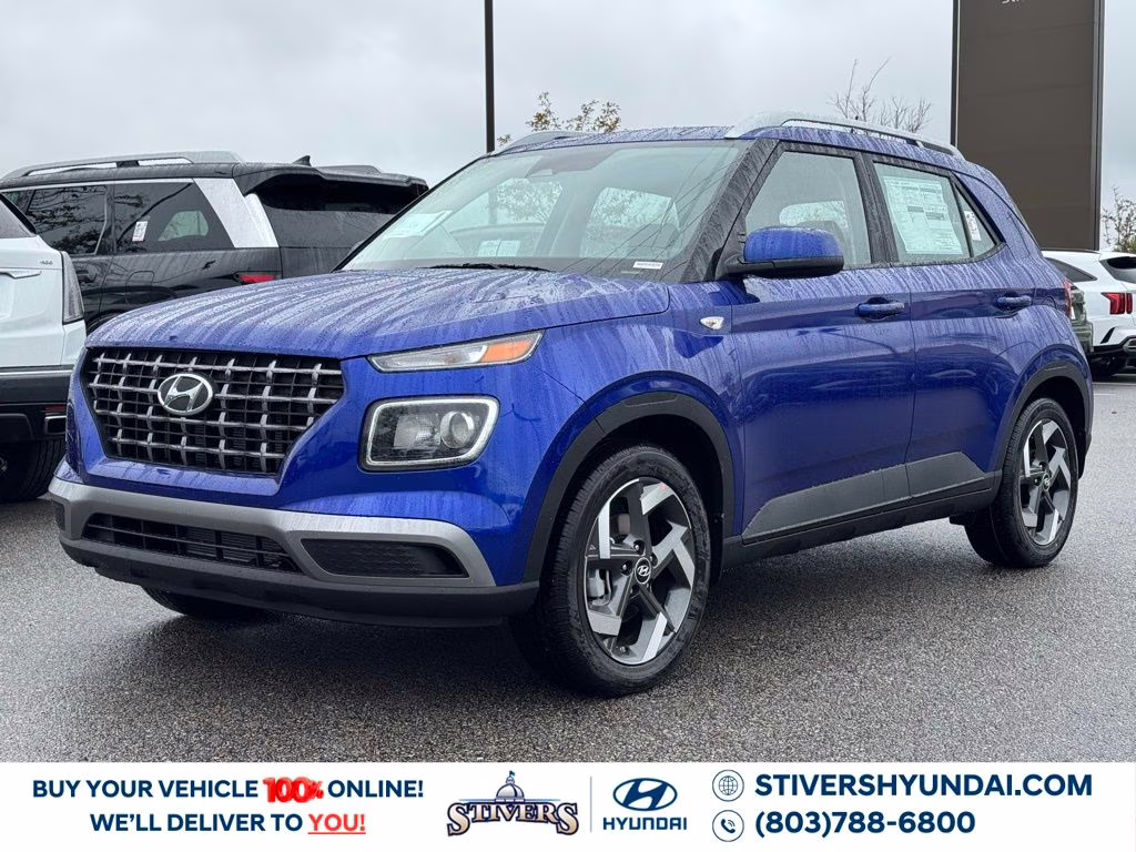 2026 Intense Blue Hyundai Venue SEL FWD SUV