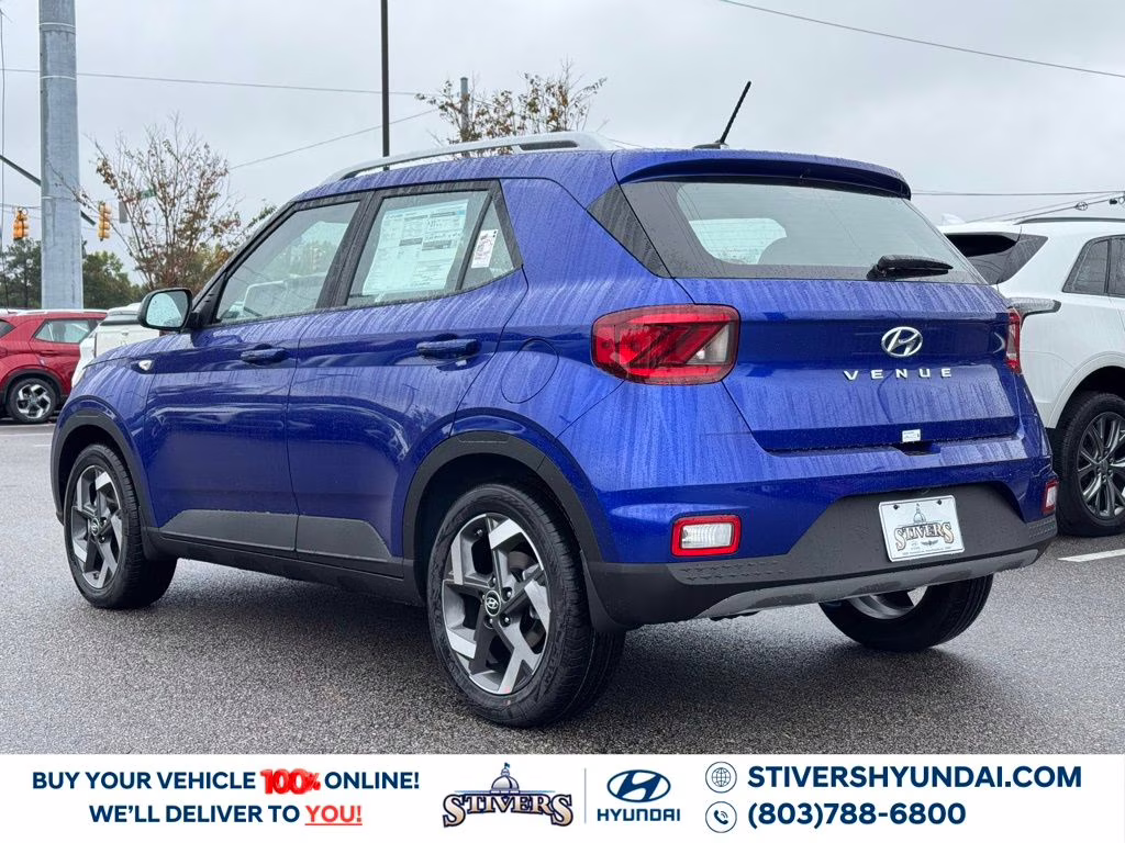 2026 Intense Blue Hyundai Venue SEL FWD SUV