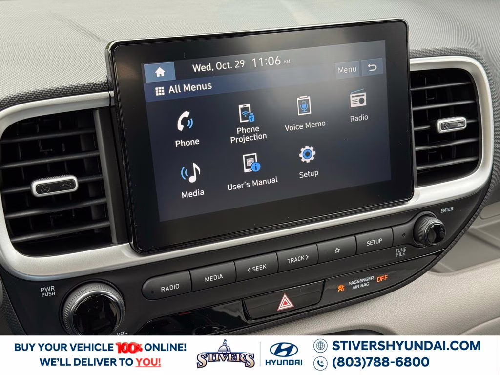 2026 Intense Blue Hyundai Venue SEL FWD SUV