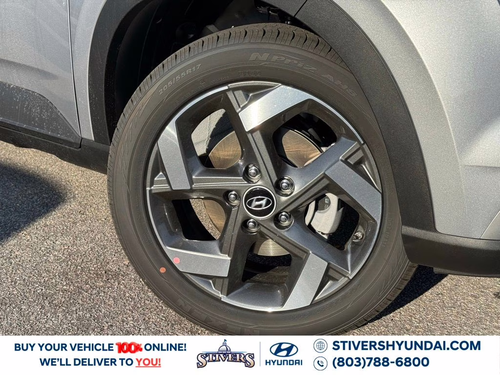 2026 Shimmering Silver Hyundai Venue SEL FWD SUV
