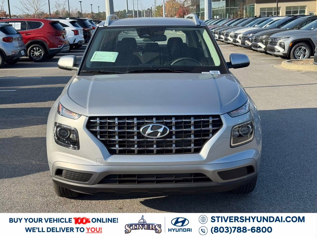2026 Shimmering Silver Hyundai Venue SEL FWD SUV