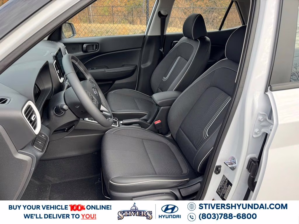2026 Lunar White w/Black Roof Hyundai Venue SEL FWD SUV