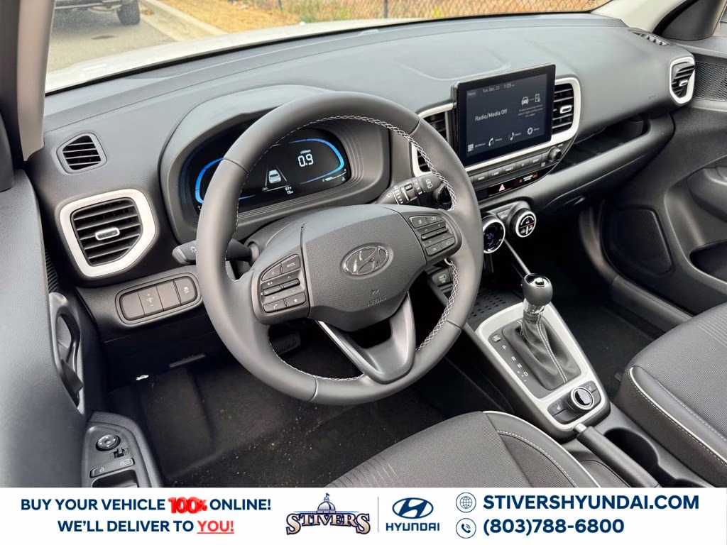 2026 Lunar White w/Black Roof Hyundai Venue SEL FWD SUV