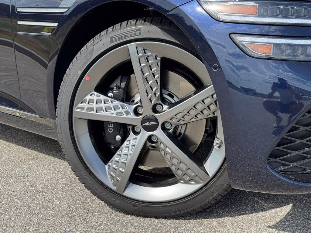 2025 Capri Blue Genesis G80 2.5T Sport Prestige AWD Sedan