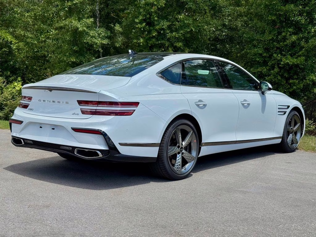 2025 Uyuni White Genesis G80 2.5T AWD Sedan