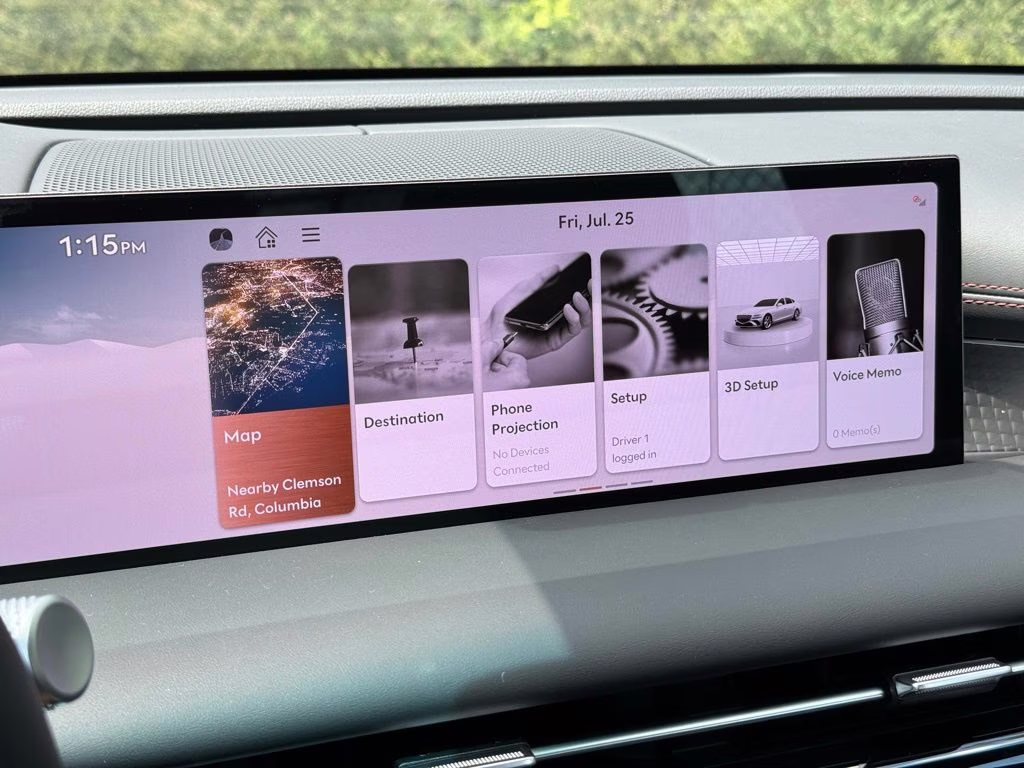 2025 Uyuni White Genesis G80 2.5T AWD Sedan