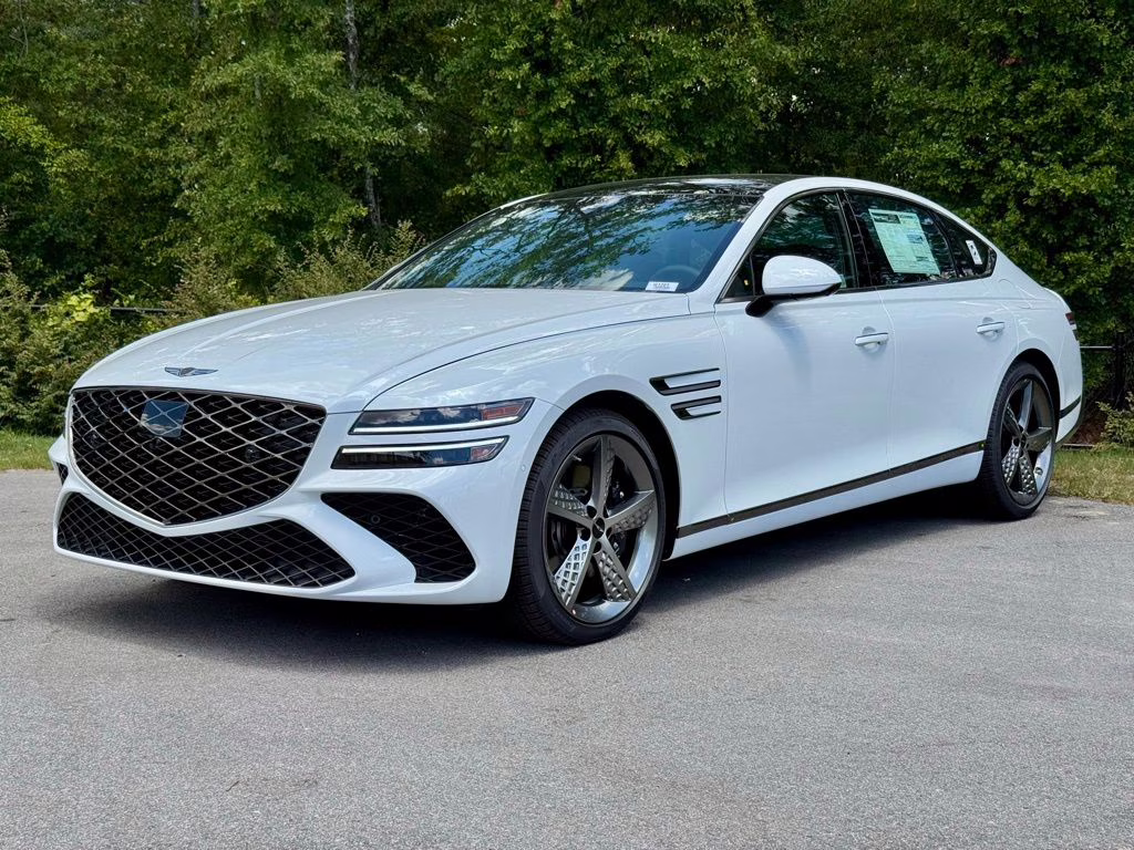 2025 Uyuni White Genesis G80 2.5T AWD Sedan