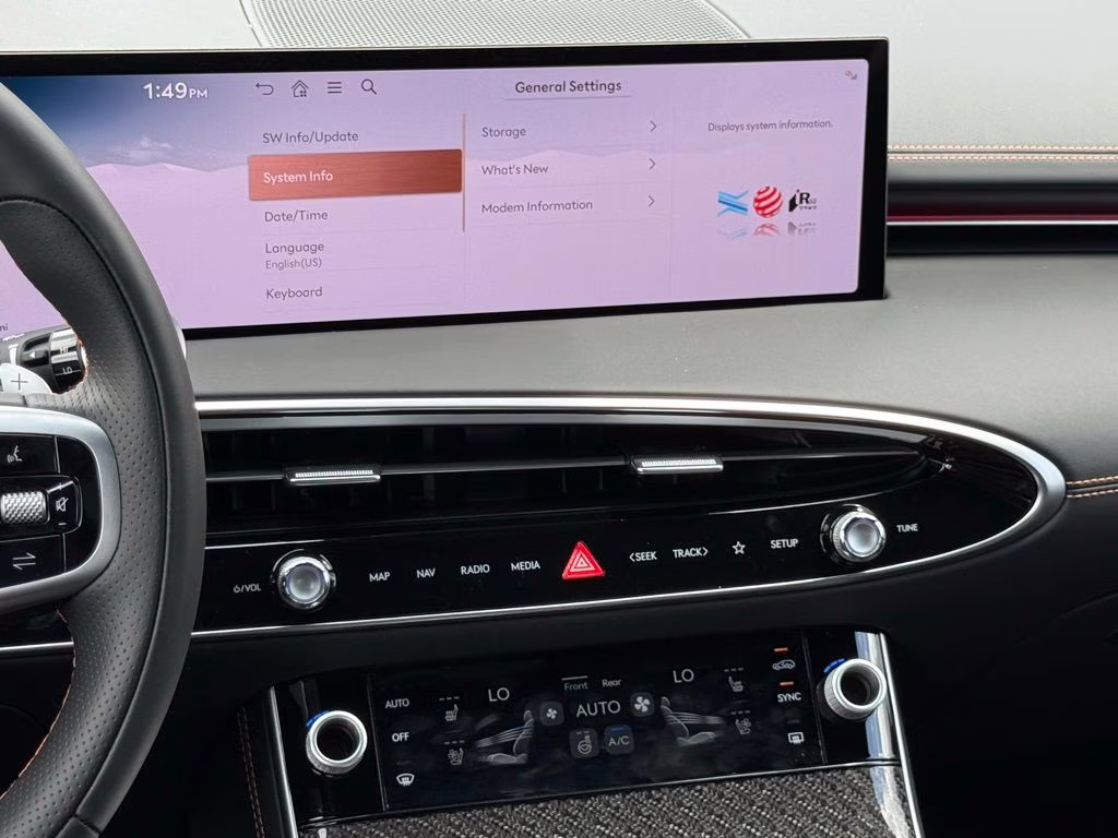 2026 Uyuni White Genesis GV70 3.5T Sport Prestige AWD SUV