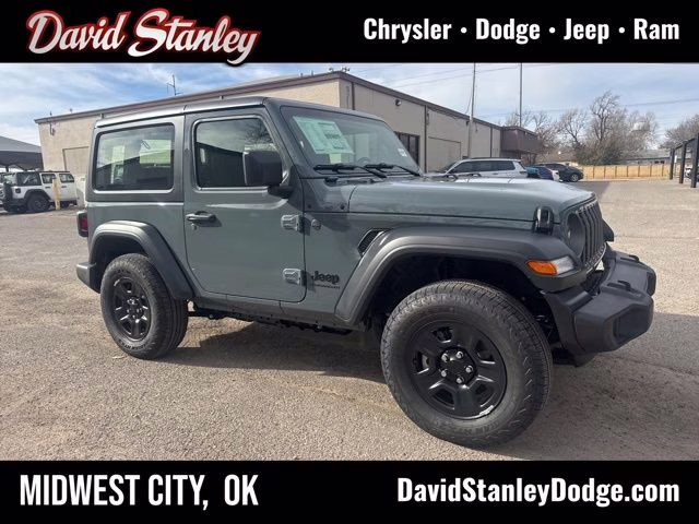 2026 Anvil Clearcoat Jeep Wrangler Sport 4X4 SUV