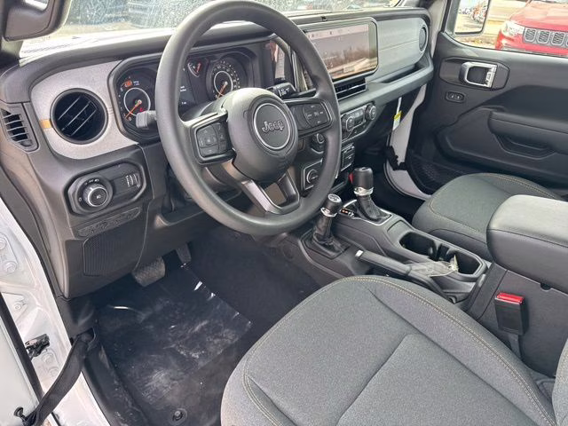 2026 Bright White Clearcoat Jeep Wrangler Sport 4X4 SUV