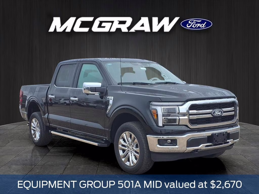 2026 Black Metallic Ford F-150 Lariat 4X4 Truck