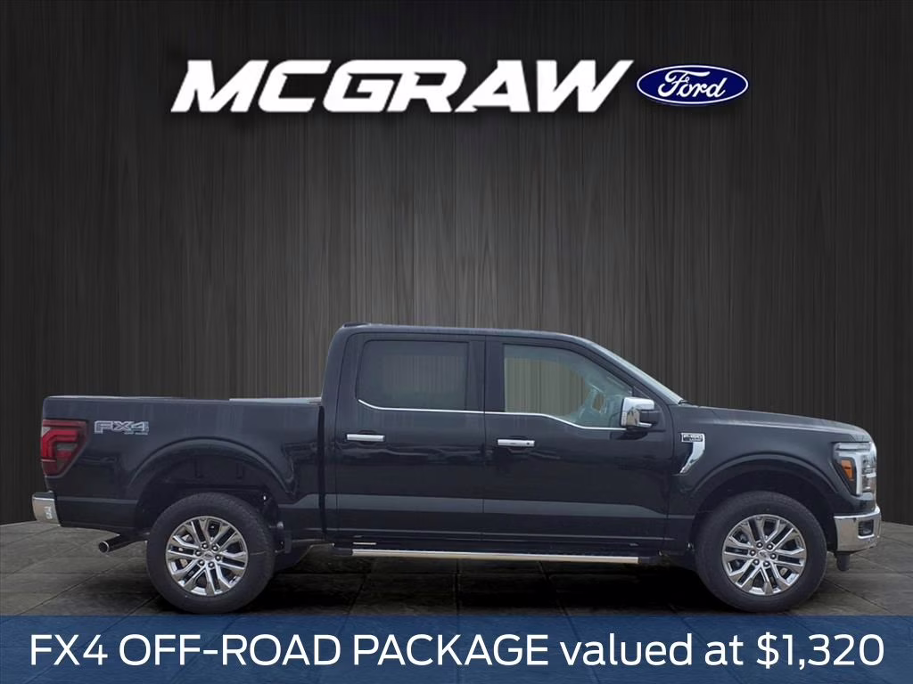 2026 Black Metallic Ford F-150 Lariat 4X4 Truck