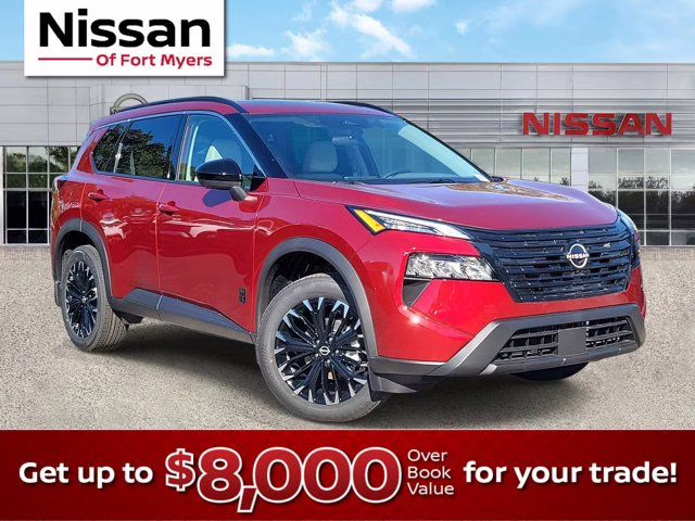 2026 Scarlet Ember Tintcoat Nissan Rogue SV FWD SUV