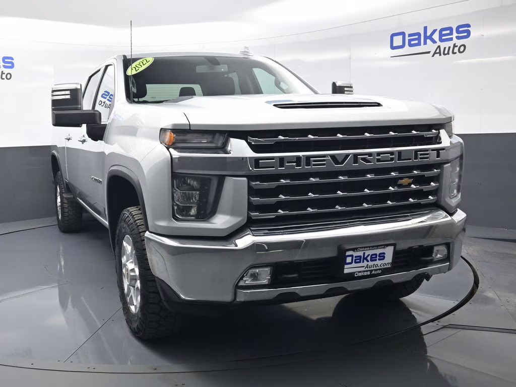 2022 Silver Ice Metallic Chevrolet Silverado 2500HD LTZ 4X4 Truck