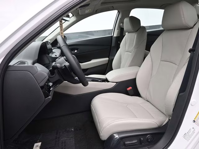 2025 Platinum White Pearl Honda Accord Hybrid Touring FWD Sedan