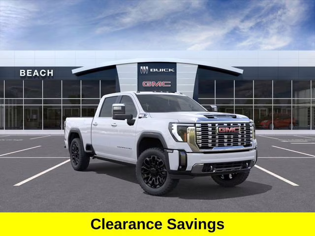 2026 Summit White GMC Sierra 2500 HD Denali 4X4 Truck
