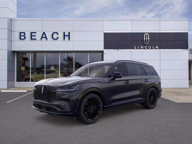 2026 Infinite Black Metallic Clearcoat Lincoln Aviator Reserve AWD SUV