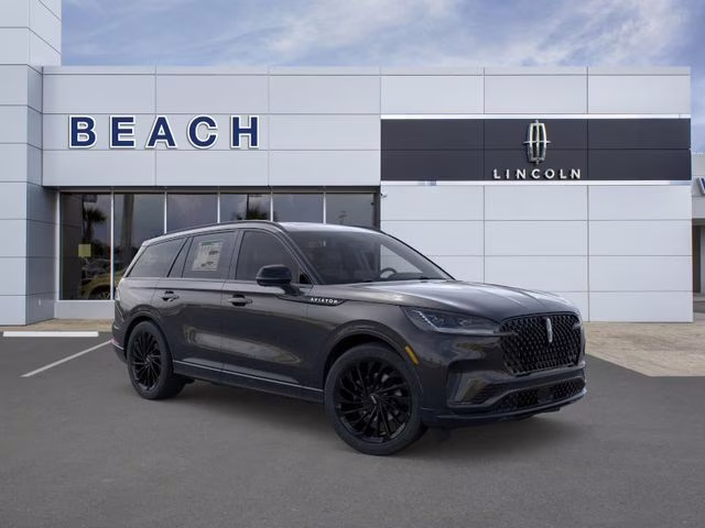 2026 Infinite Black Metallic Clearcoat Lincoln Aviator Reserve AWD SUV
