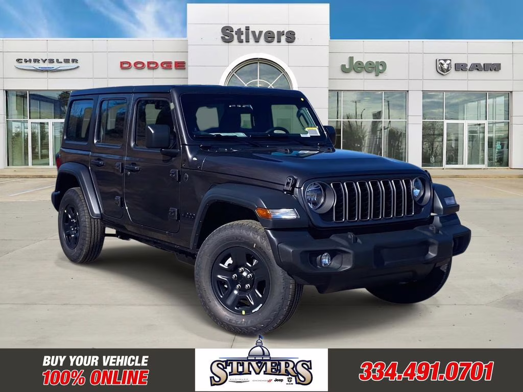 2026 granite crystal metallic clearcoat Jeep Wrangler Sport 4X4 SUV