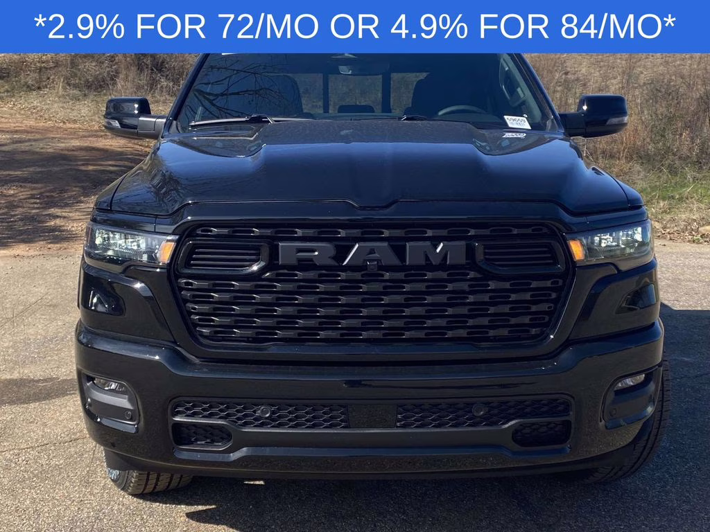 2026 Diamond Black Crystal Pearlcoat Ram 1500 Big Horn/Lone Star 4X4 Truck