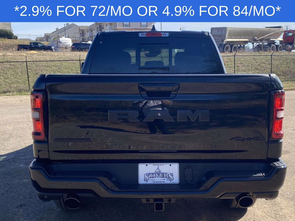 2026 Diamond Black Crystal Pearlcoat Ram 1500 Big Horn/Lone Star 4X4 Truck