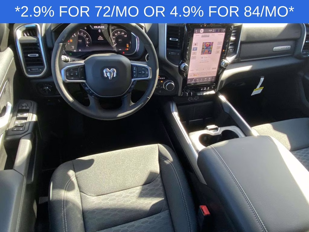 2026 Diamond Black Crystal Pearlcoat Ram 1500 Big Horn/Lone Star 4X4 Truck