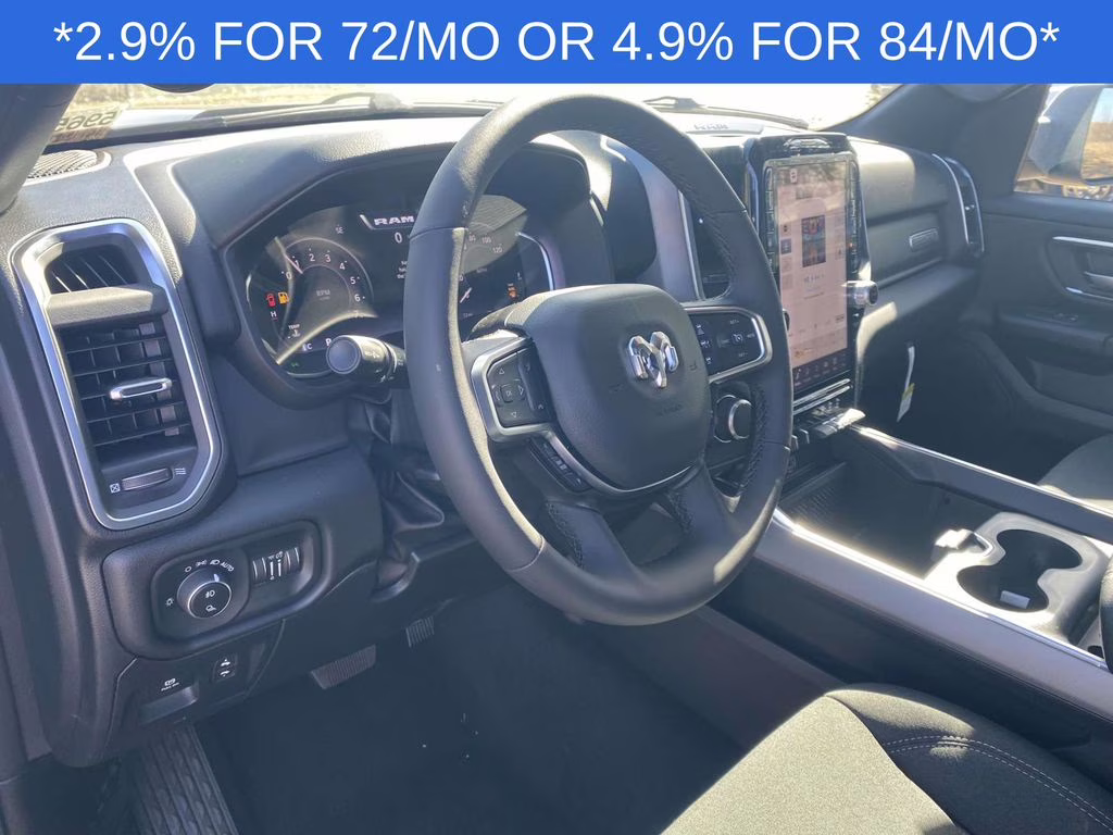 2026 Diamond Black Crystal Pearlcoat Ram 1500 Big Horn/Lone Star 4X4 Truck