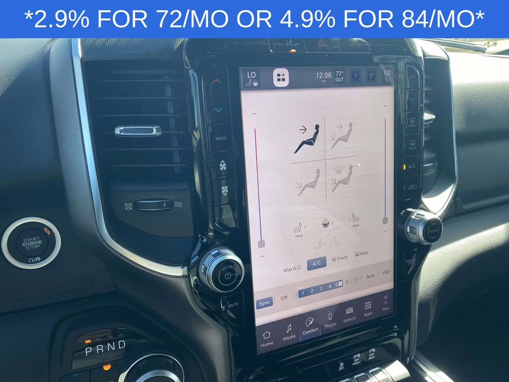 2026 Diamond Black Crystal Pearlcoat Ram 1500 Big Horn/Lone Star 4X4 Truck