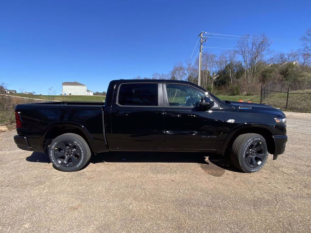 2026 Diamond Black Crystal Pearlcoat Ram 1500 Big Horn/Lone Star 4X4 Truck