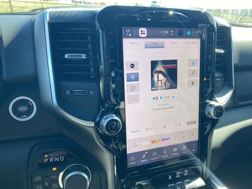 2026 Diamond Black Crystal Pearlcoat Ram 1500 Big Horn/Lone Star 4X4 Truck