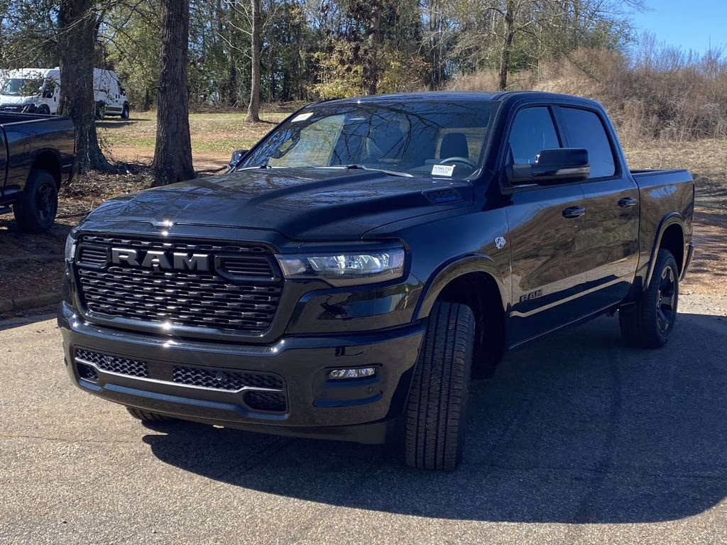 2026 Diamond Black Crystal Pearlcoat Ram 1500 Big Horn/Lone Star 4X4 Truck