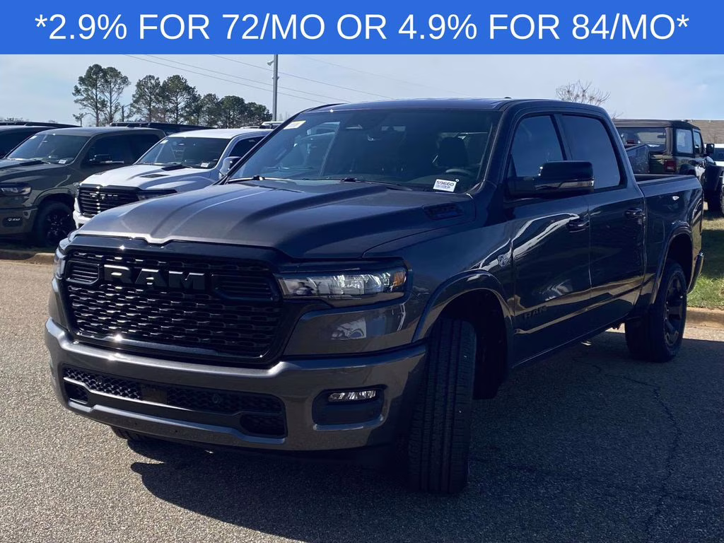 2026 Granite Crystal Metallic Clearcoat Ram 1500 Big Horn/Lone Star 4X4 Truck