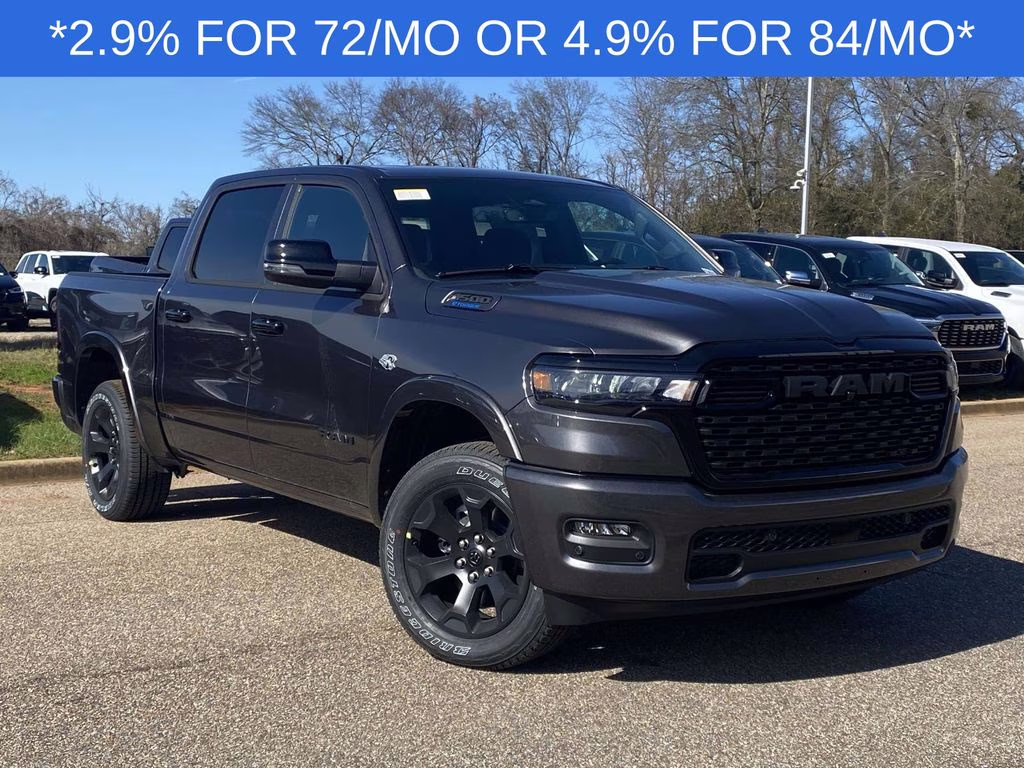 2026 Granite Crystal Metallic Clearcoat Ram 1500 Big Horn/Lone Star 4X4 Truck