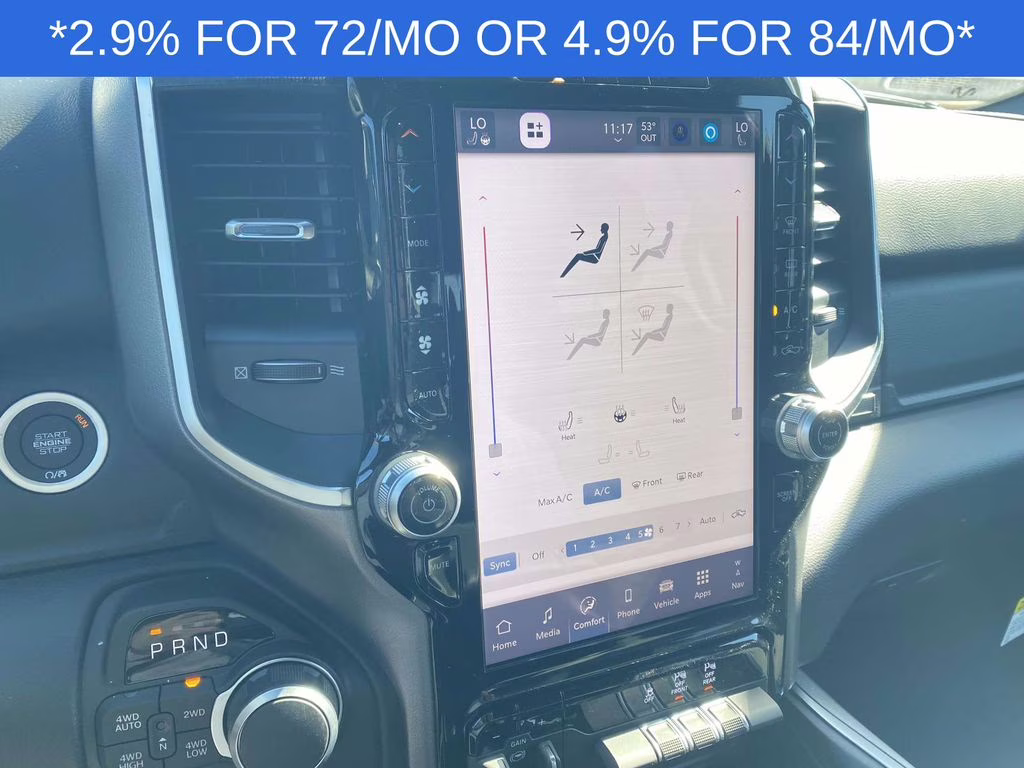 2026 Granite Crystal Metallic Clearcoat Ram 1500 Big Horn/Lone Star 4X4 Truck