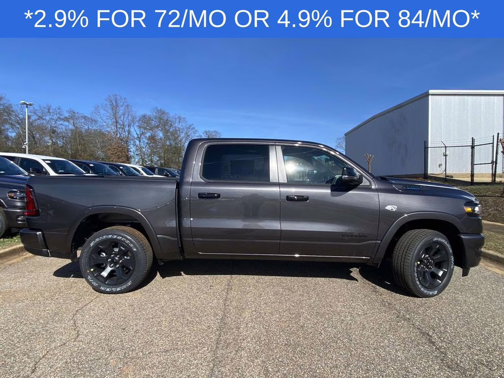 2026 Granite Crystal Metallic Clearcoat Ram 1500 Big Horn/Lone Star 4X4 Truck