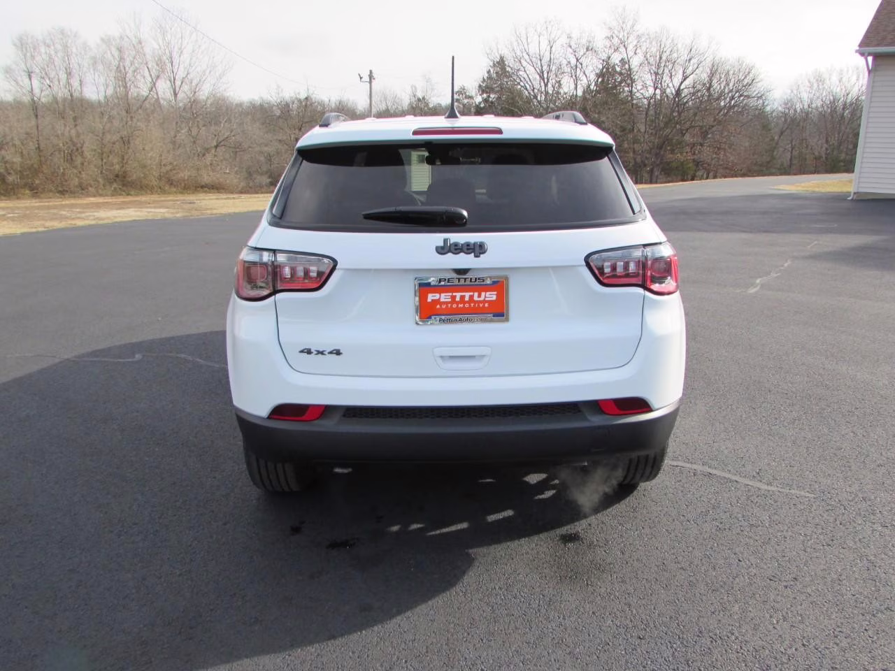 2026 Bright White Clearcoat Jeep Compass Latitude 4X4 SUV