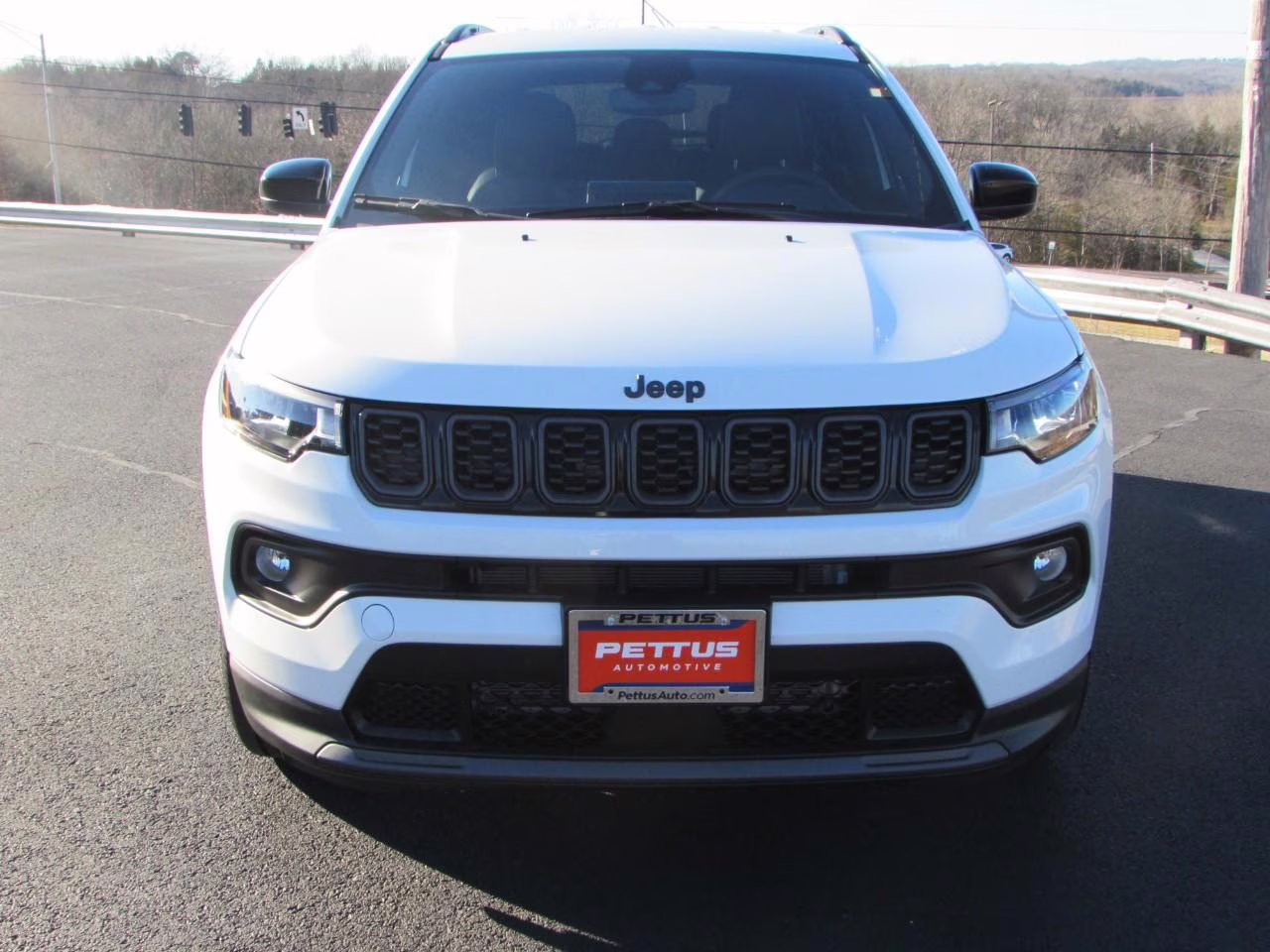 2026 Bright White Clearcoat Jeep Compass Latitude 4X4 SUV