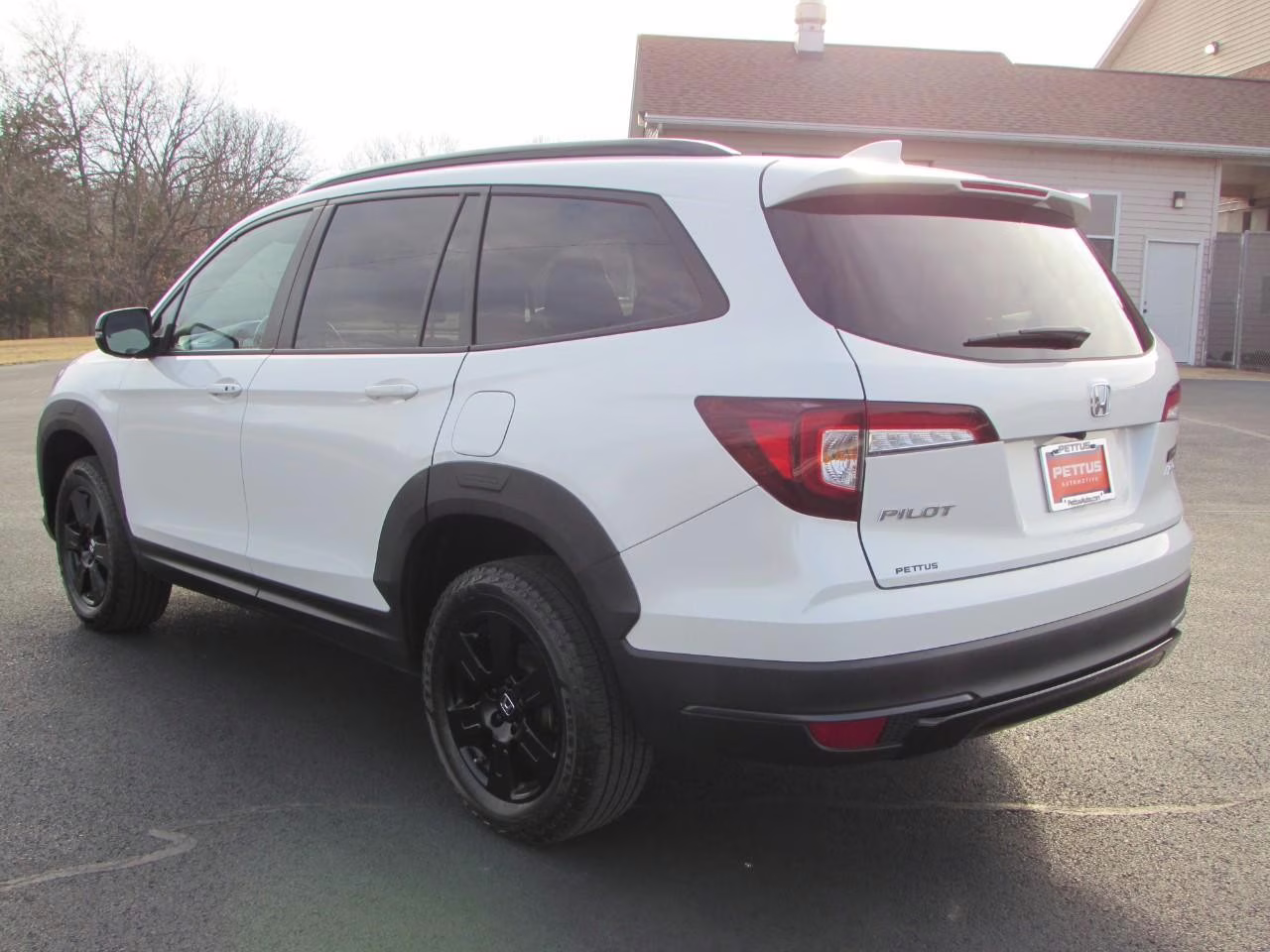 2022 Platinum White Pearl Honda Pilot TrailSport AWD SUV